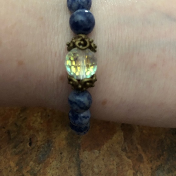 Sodalite Crystal Bracelet - Picture 7 of 8